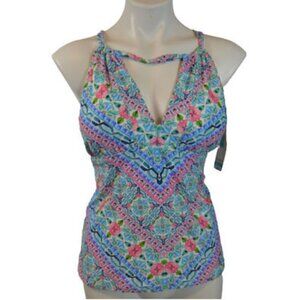Sunsets California Dolce Vita Mia Tankini Top Size: M